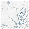 Laura Ashley Pussy Willow, Off White/Seaspray - Twist&Fit Roman Blind